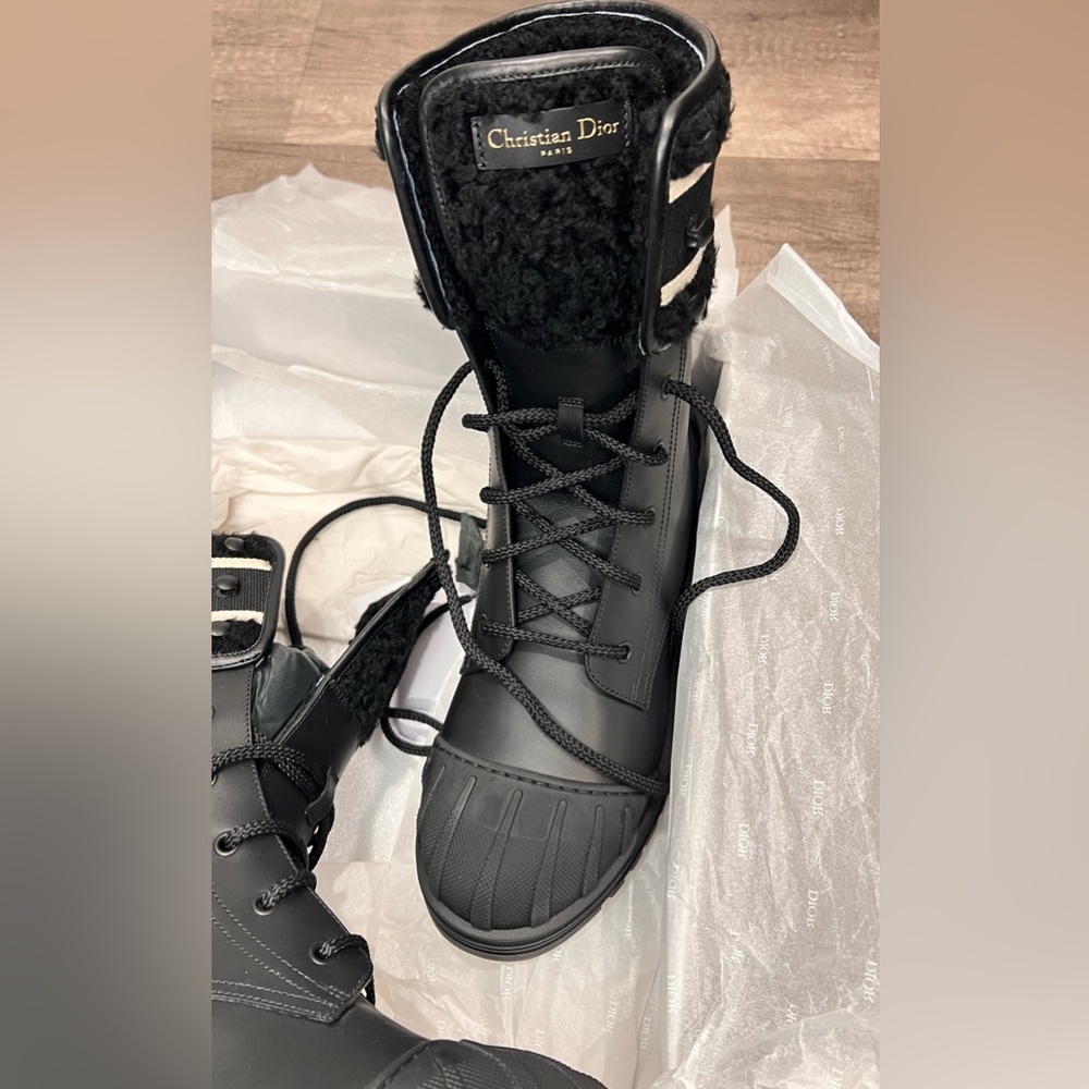 Dior D-Major Mid-Top Boot ‘Black’ KCI704VES-S20X41 - Picture 8 of 11